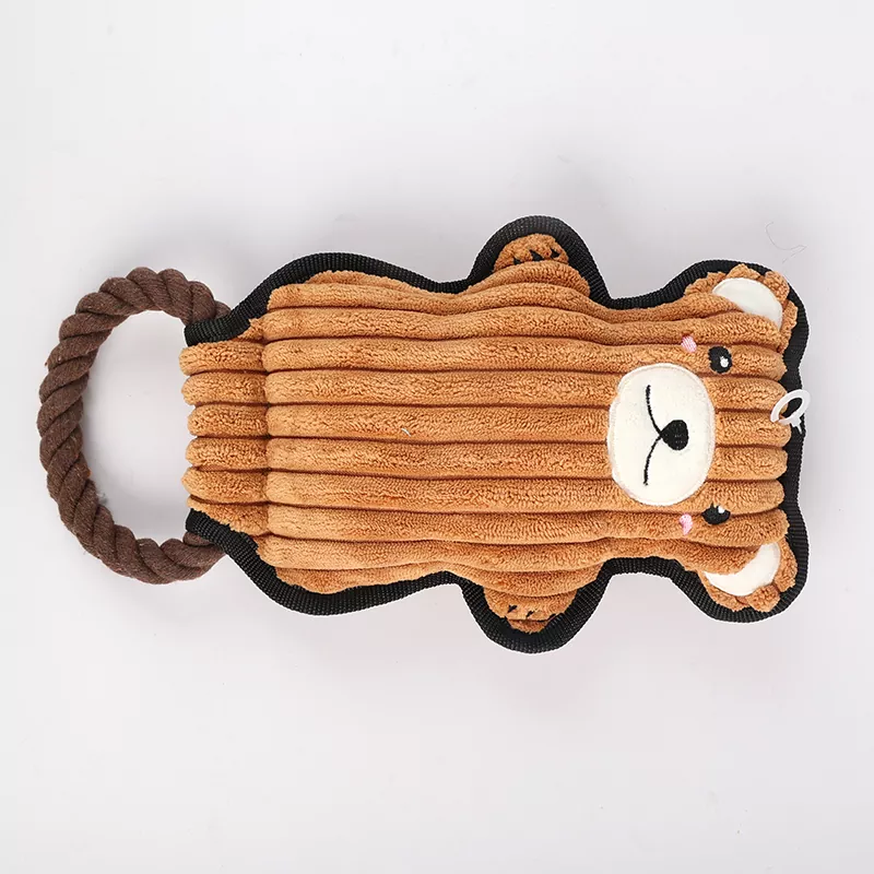 Interactive Squeaky Rope Dog Toys